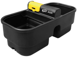 JFC Agri Double Reservoir Fast Fill Water Trough 400L Yellow Lid | WRAS Approved Fast Fill Valve | DT90FF