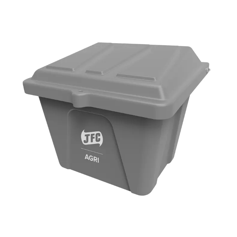 Feed storage bin - grey, 100L SB100G, JFC Agri brand