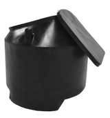 1/2 Tonne Meal Bin by JFC Agri with lockable lid for livestock feed storage