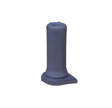 Blue Starter Calf Teat CT6 teat feeder, vertical blue stem with flat base