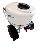 ATV Milk Kart by JFC Agri, white 340 Litre tank, 12V pump, tow-behind calf milk feeder