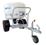 JFC Agri ATV Milk Kart 340L calf milk feeder, tow-behind with 220V mixer, CE certified