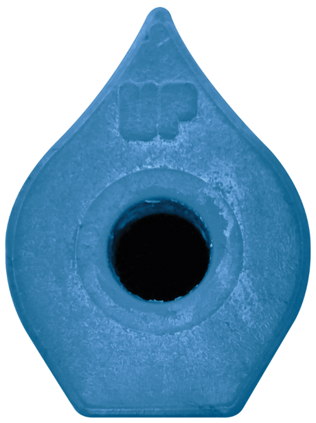 JFC Agri Lamb Teat feeder, blue natural rubber pull-through teat, 22mm CT8, livestock feeder