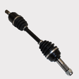 CV drive shaft for ATV TRX 420, black with rubber boots, complete assembly