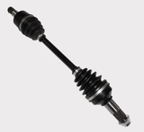 CV driveshaft for Yamaha YFM 450 Kodiak (front left/right) - black with rubber CV boots, ATV City