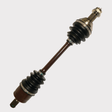 CV shaft complete for Honda TRX 420 rear right IRS, ATV City drive shaft with black CV boots.