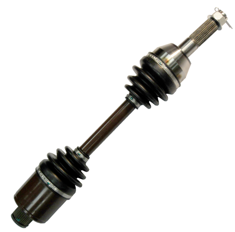 CV Shaft Polaris Magnum 330 Front, complete drive shaft with black CV boots and brown metal shaft