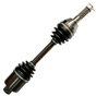 Front CV Shaft for Polaris Sportsman 400-800; complete drive shaft with black rubber boots