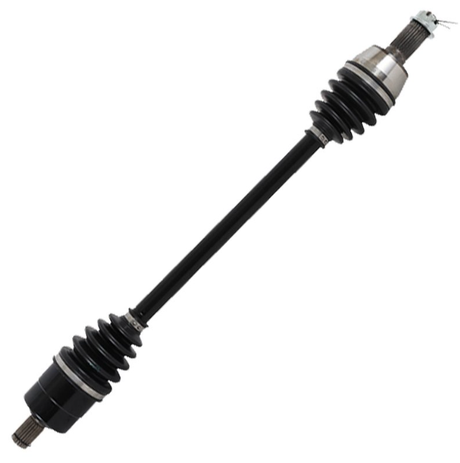 ATV City CV Shaft Complete, front drive shaft for Polaris Ranger 500/700/800, black shaft with CV boots