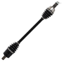 ATV City CV Shaft Complete, front drive shaft for Polaris Ranger 500/700/800, black shaft with CV boots