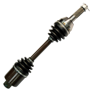 CV shaft complete, rear right drive shaft for Polaris Ranger 700 2007-09 and Ranger 800 6x6, metal with black boots, ATV City