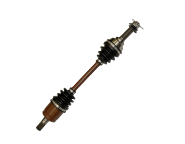 CV Shaft Complete for Suzuki Vinson LTF/A 500F 2003-2007 Front Left, brown metal shaft with black boots, ATV City