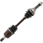 CV Shaft Complete for Suzuki King Quad 400 LTA/F (2008–17), Front L/H, ATV City, brown shaft with black boots