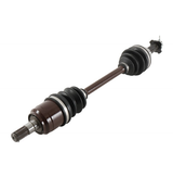 Front CV shaft complete for Suzuki KingQuad 500/750 XP 2011-16, brown shaft with black boots