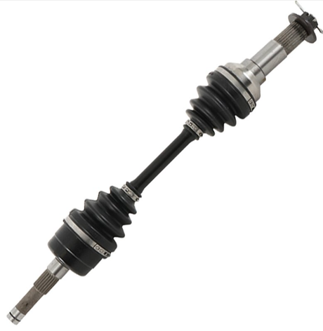CV shaft front L/H for Yamaha YFM 450 Kodiak 03-06 / Grizzly 07, black drive shaft with metal CV joints
