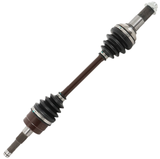 CV driveshaft front left for Yamaha YFM660F Grizzly 660, brown shaft with black boots, ATV City