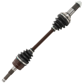 CV driveshaft front left for Yamaha YFM660F Grizzly 660, brown shaft with black boots, ATV City