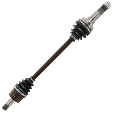 CV Shaft Complete for Yamaha Rhino 450/660 - brown drive shaft with silver ends - Front Left - ATV City