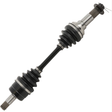 CV shaft complete, front-right drive axle for Yamaha YFM 450 Kodiak/Grizzly 2007 ATV