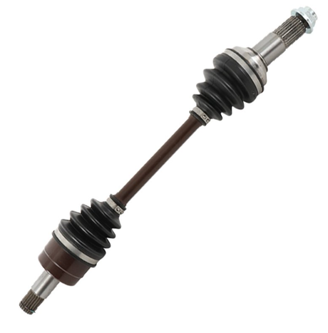 CV drive shaft front-right for Yamaha YFM660F Grizzly 660; brown axle with black boots