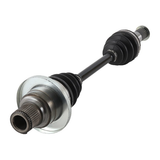 CV driveshaft complete rear right for Yamaha YFM660F Grizzly 660 by ATV City, metal shaft with black CV boots