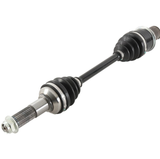 Rear CV shaft for Yamaha YFM Grizzly/Kodiak; complete drive shaft with black rubber CV boots