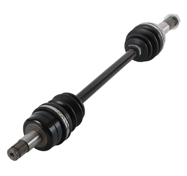 Front CV driveshaft complete for Yamaha Rhino 700 YXR700F, ATV City brand, black steel shaft