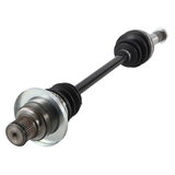 CV shaft for Yamaha Rhino rear left-hand, ATV City brand, black drive shaft with metal joints.