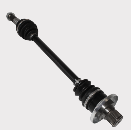CV driveshaft, complete rear-right shaft for Yamaha Rhino YXR450F/YXR660F (2004–2009) by ATV City, black with CV boots.