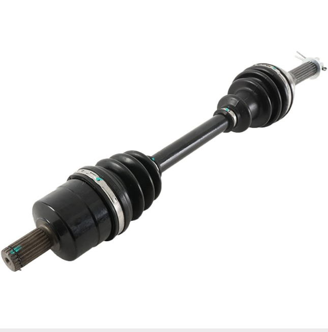 CV driveshaft – front, complete; ATV City black CV shaft for Polaris Sportsman 450/500/700/800 EFI (2005–2006)