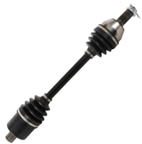 CV Driveshaft – Rear, black shaft with rubber boots, for Polaris Sportsman XP 550/XP 850, ATV City.