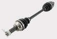 Rear CV driveshaft for Honda TRX IRS models, ATV City brand, metal shaft with black CV boots