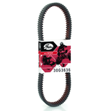 Gates CVT drive belt 30G3636 for Can-Am/Bombardier Quest/Traxter, black toothed belt
