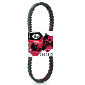Gates CVT drive belt, model 28G4313, black belt for Kawasaki Mule 2510 Diesel