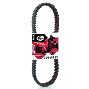 Gates CVT drive belt for Polaris 500 HO, black toothed belt