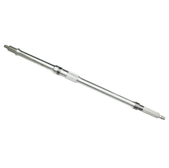 Rear axle shaft by ATV City, silver steel, fits Yamaha YFM350 Bruin/Grizzly/Wolverine/Kodiak 400 (2003–2014).