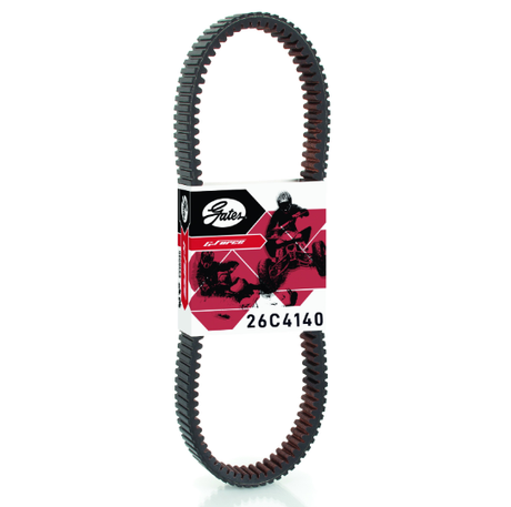 Gates G-Force CVT Drive Belt 26C4140 in packaging for Polaris ACE/RZR