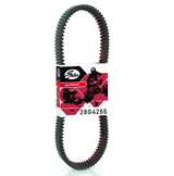 Gates CVT drive belt 43G3596 for Arctic Cat 700 EFI and Suzuki KingQuad; black toothed belt