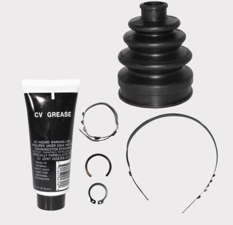CV Boot Kit 5029 by ATV City; multi-brand axle kit with CV boot, grease tube, clamps.