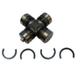 Universal Joint for Suzuki Quadrunner and King Quad drive shafts; ATV City brand with four retaining rings