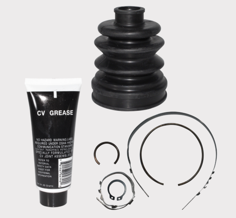 CV Boot Kit 5011 by ATV City; Arctic Cat/Honda/Yamaha/Suzuki compatible with boot, grease tube, clamps.