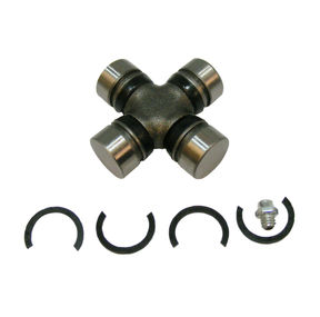 Universal joint for Yamaha front propshaft (1987–2001) with retaining clips and bolt, ATV City