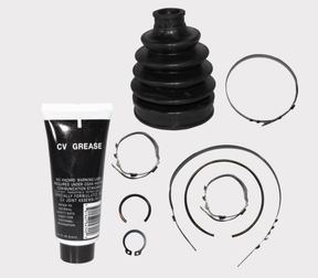 CV Boot Kit 5004 for ATV axles; black rubber boot with clamps, rings, and grease, ATV City