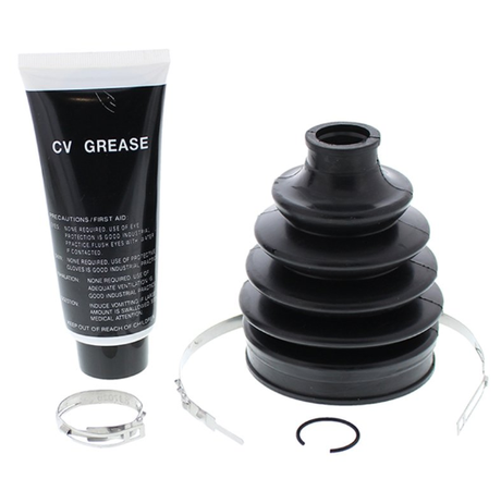 ATV City Heavy Duty CV Boot Kit for Polaris Ranger 900D/1000D 8-Ball CV shafts, includes boot, grease tube, and clamps