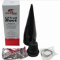 EZ Trail 5-piece Universal CV Boot Kit with black cone tool, CV boot, grease packet, clamps and box