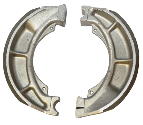 Brake shoes pair for Suzuki LT-F250 Ozark LT-Z250 Quadsport rear, metal by ATV City
