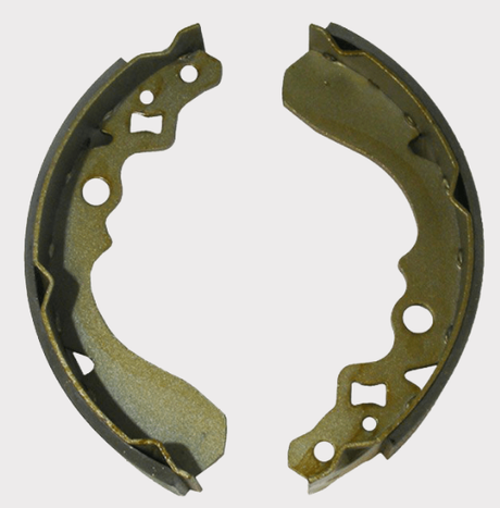 Brake shoes for Kawasaki Mule 250/500 and Suzuki LT-4WD Quadrunner, front two-piece bronze set