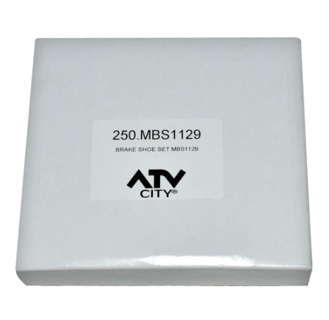 Brake shoe set box by ATV City, model 250.MBS1129, for Honda TRX front brakes