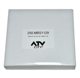 Brake shoe set box by ATV City, model 250.MBS1129, for Honda TRX front brakes