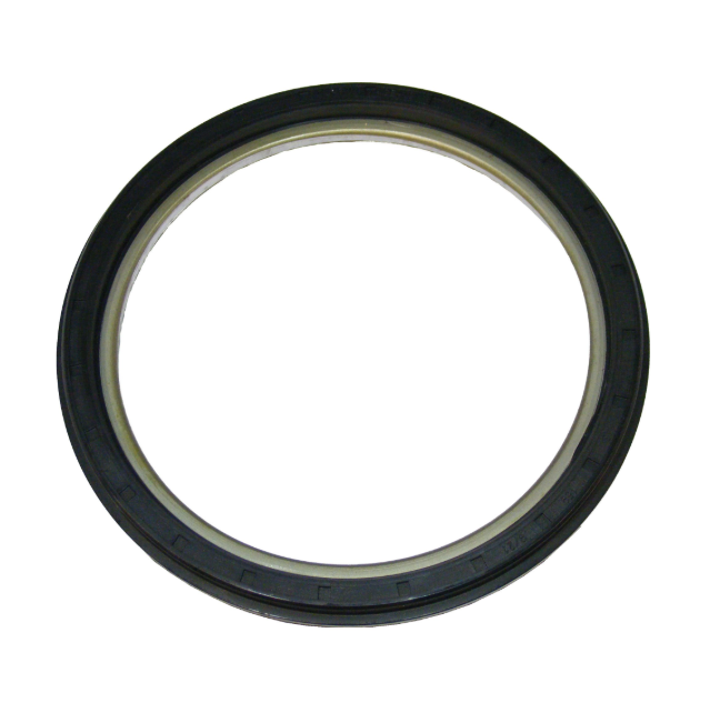 Brake Drum Seal for Honda TRX ATV models, black rubber with metal inner ring